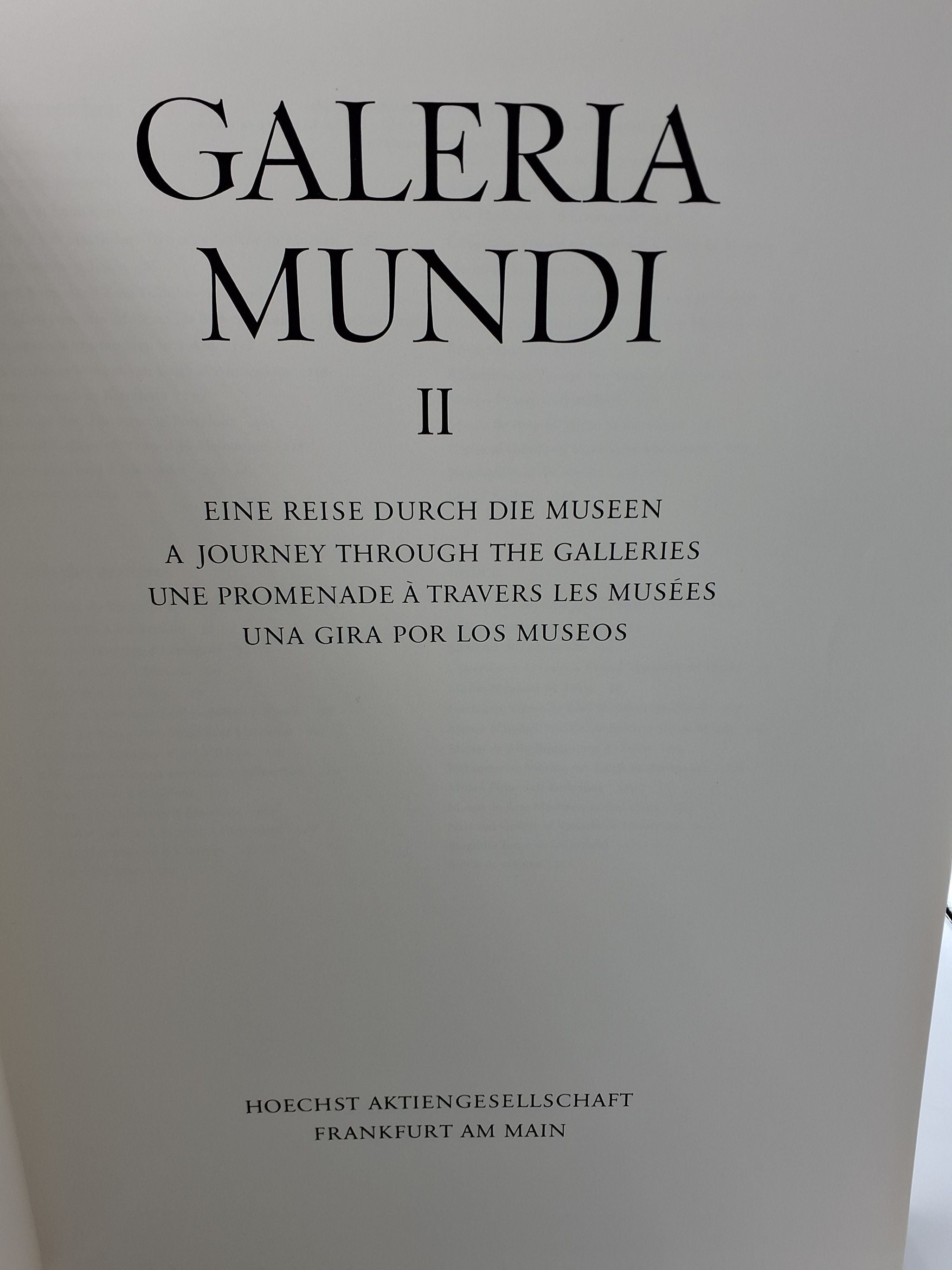 Bog : Galleria Mundi