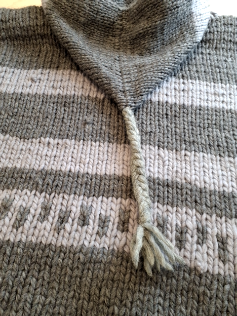 Hjemmestrikket vest (G713)