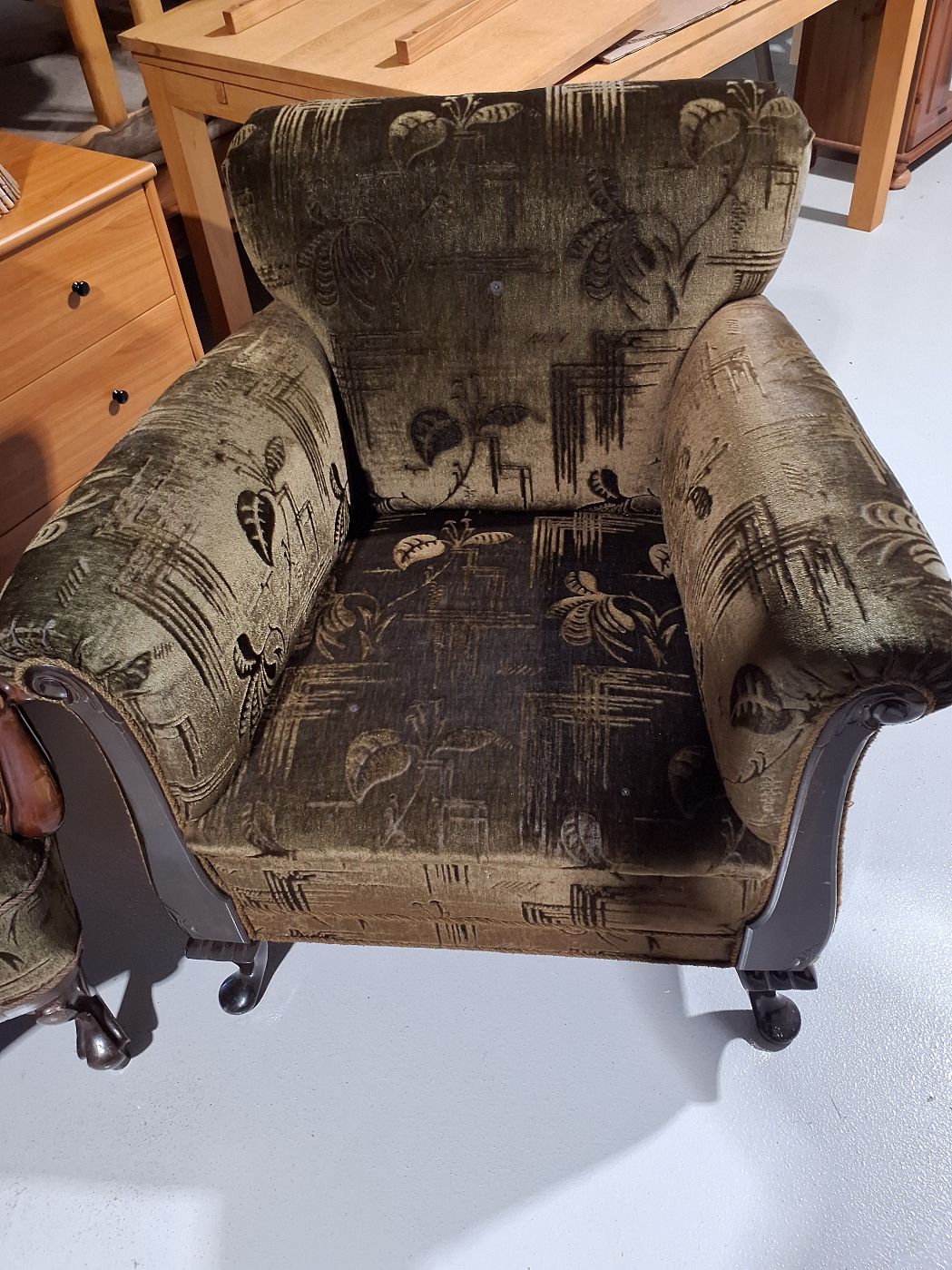 Sofagruppe i velour