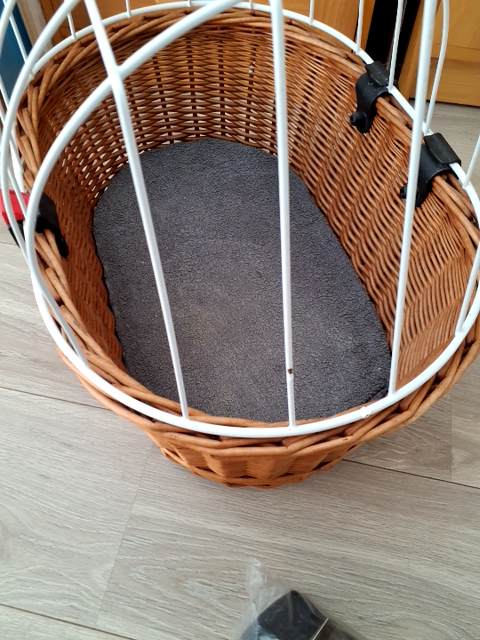 Hundecykelkurv