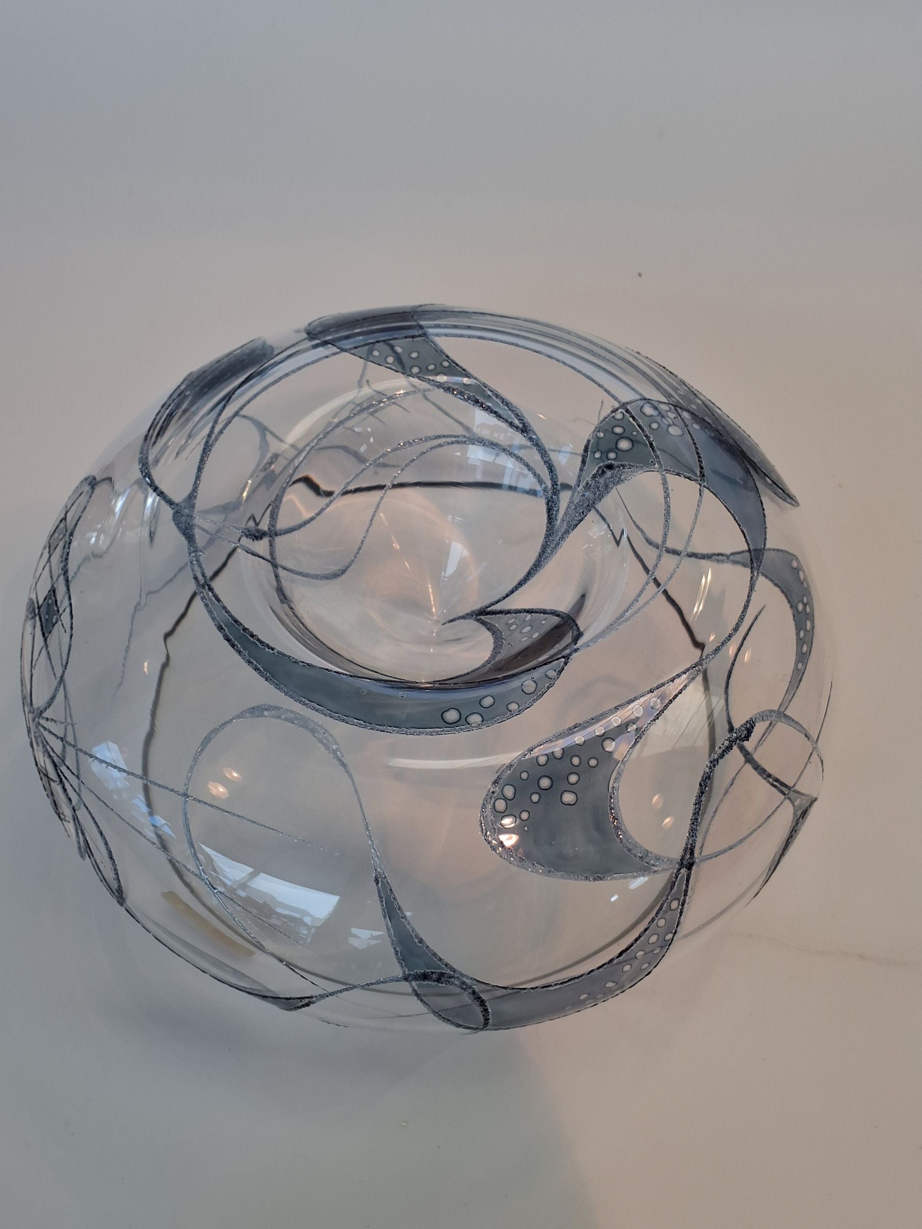 Dansk Glas Kunst Glasskål