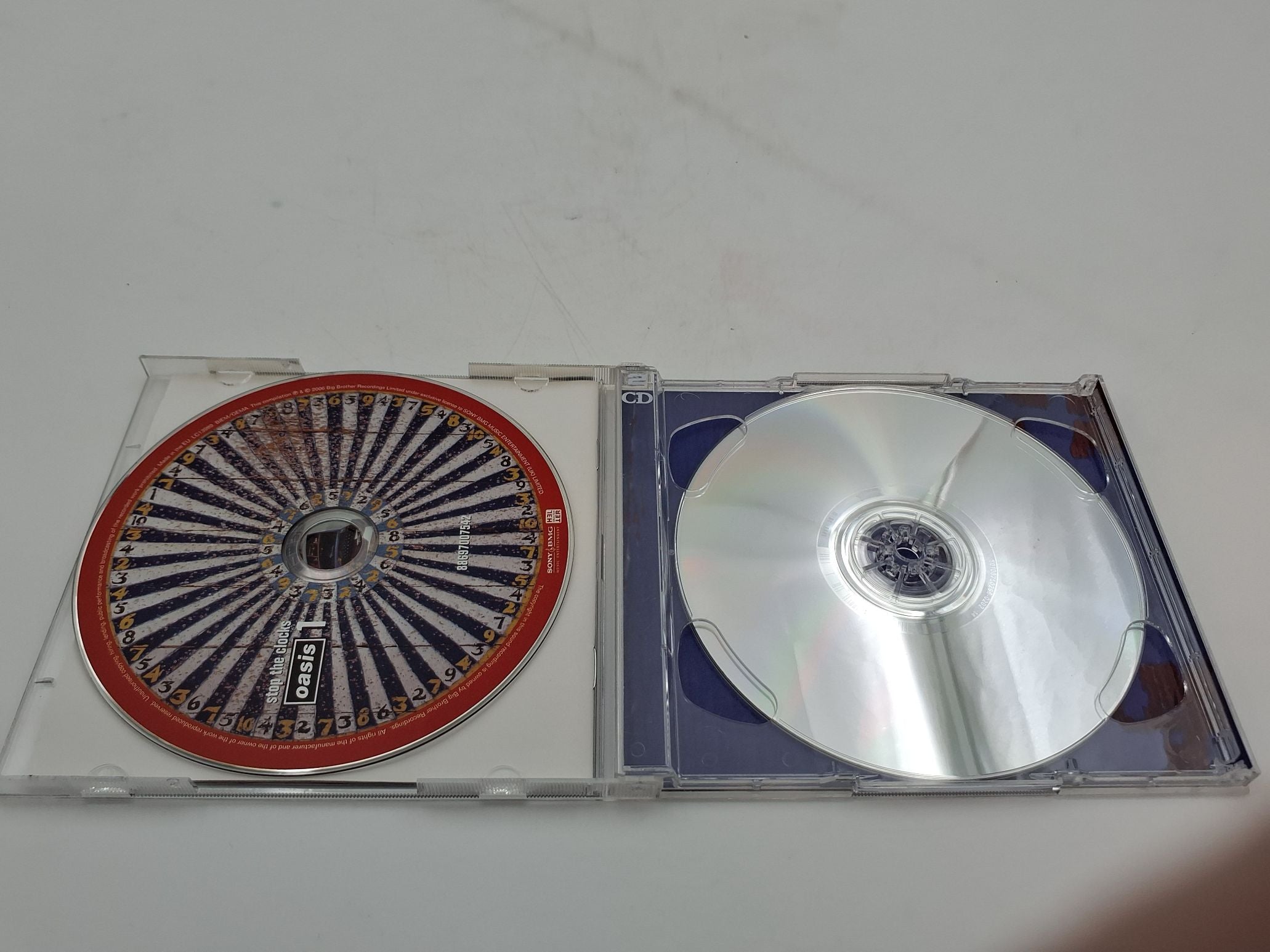 Oasis dobbelt cd Stop the clocks