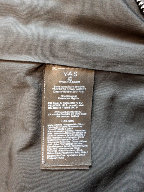 Y.A.S Jakke