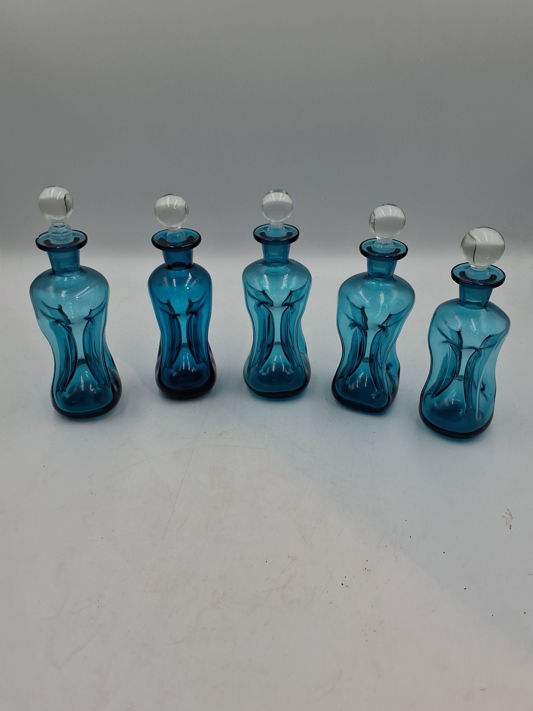 5 Holmegård karafler