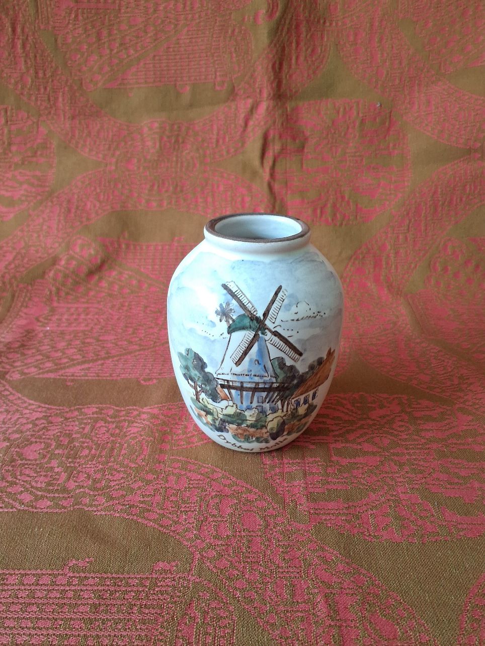 Lille  vase med motiv