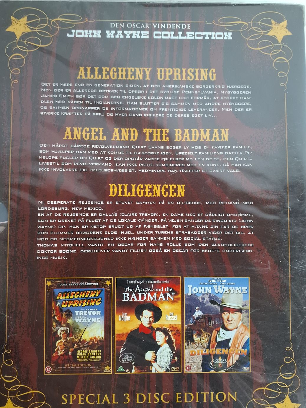 Dvd box John Wayne collection