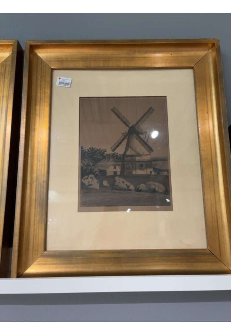 Illustration af mølle