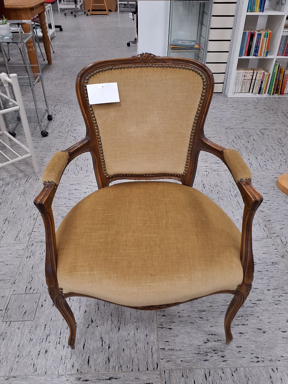 Vintage lænestol træ
