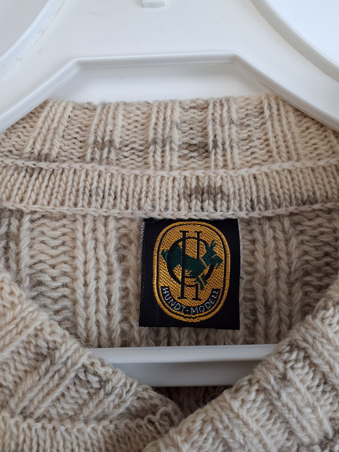 Hundt-Modell Strik Cardigan