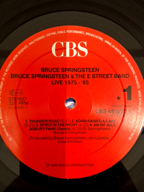 LP Bruce Springsteen Live 1975-85