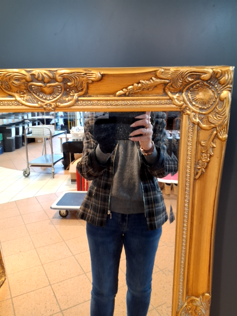 Facetslebne Spijl I Guldramme
