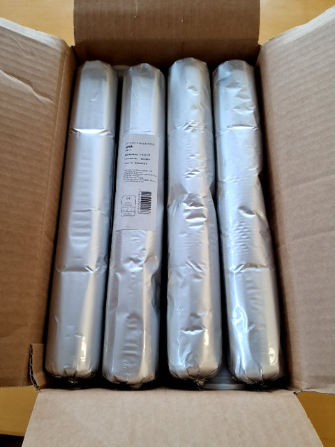 Grå fugemasse pr. Pose 5 kr.