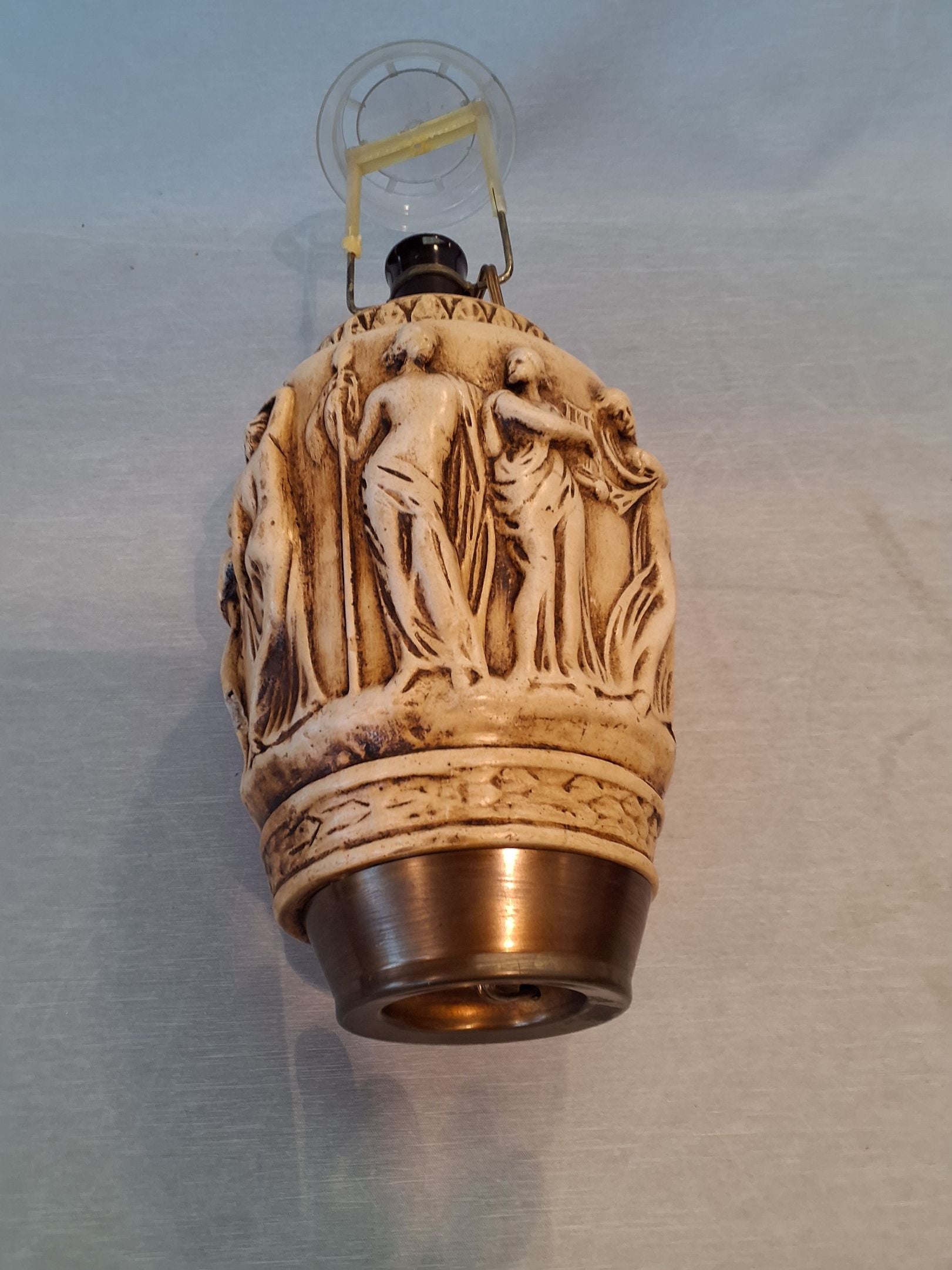 Retro bordlampe keramik