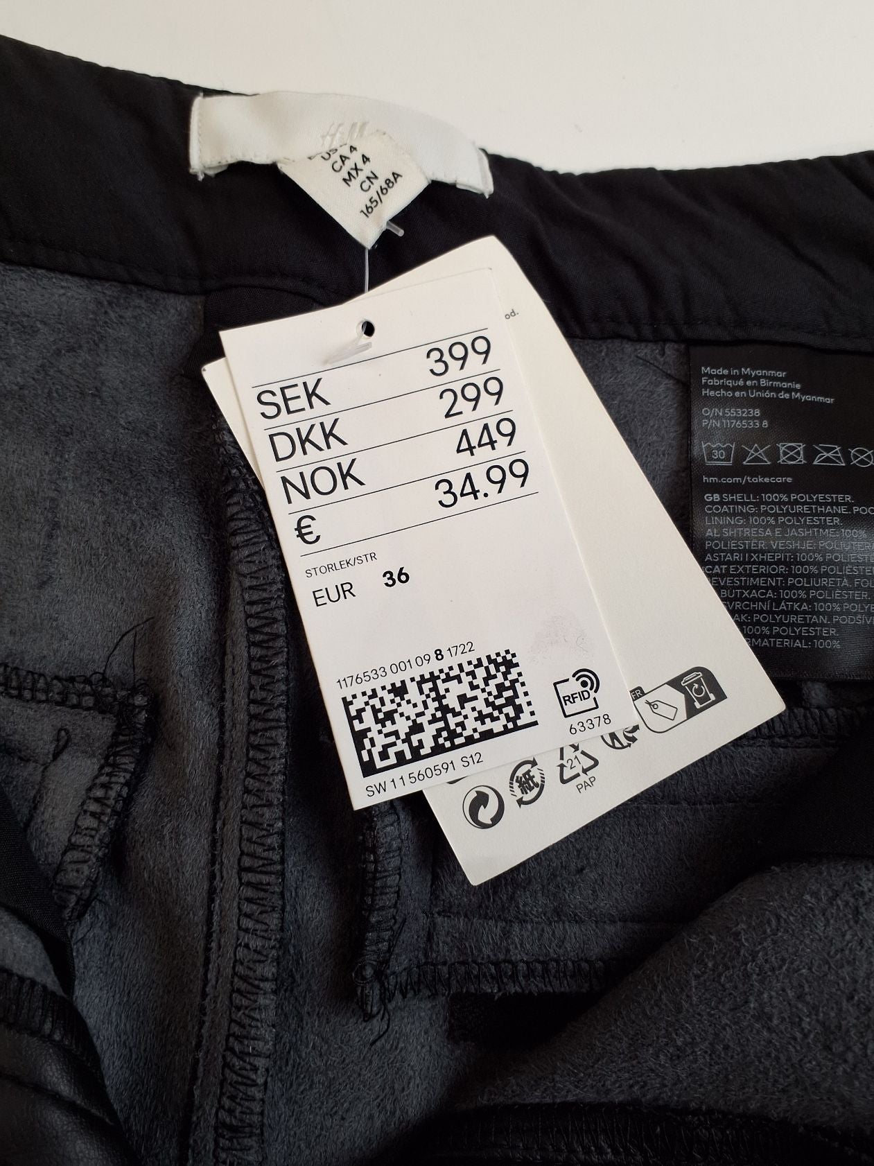H&M Vegan Bukser