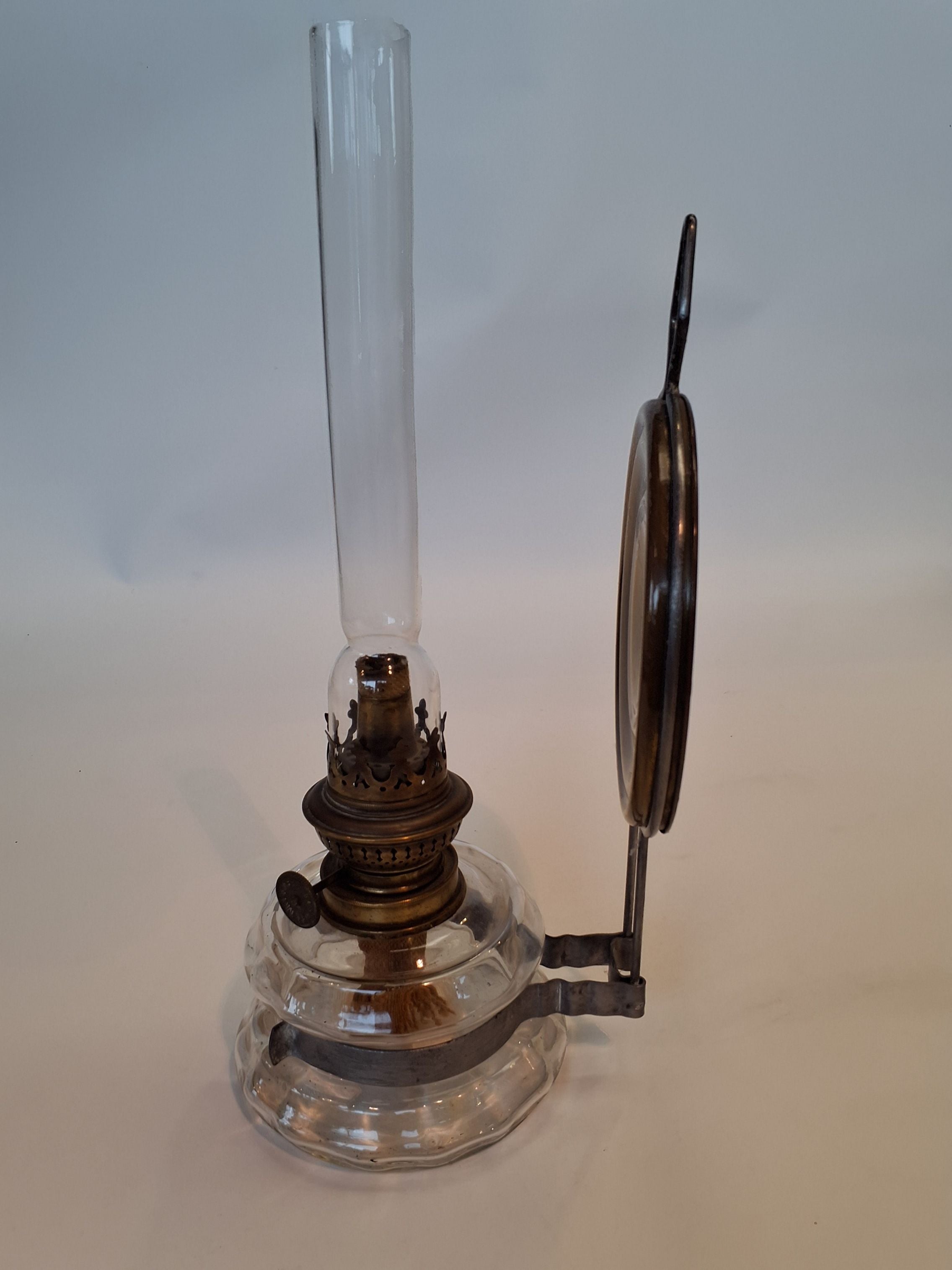 Petrolumslampe klar glas