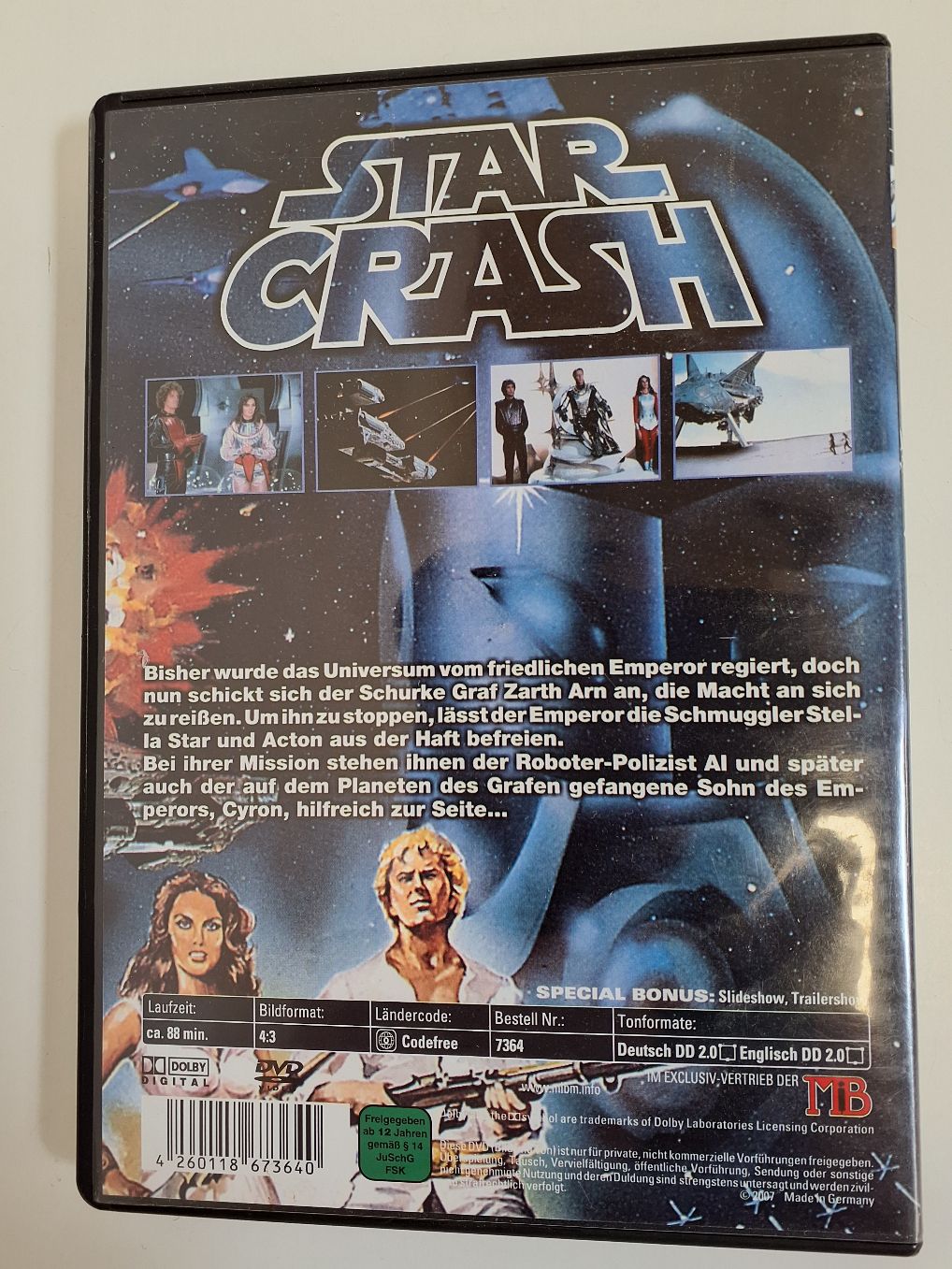 Dvd: Star Crash (1978)