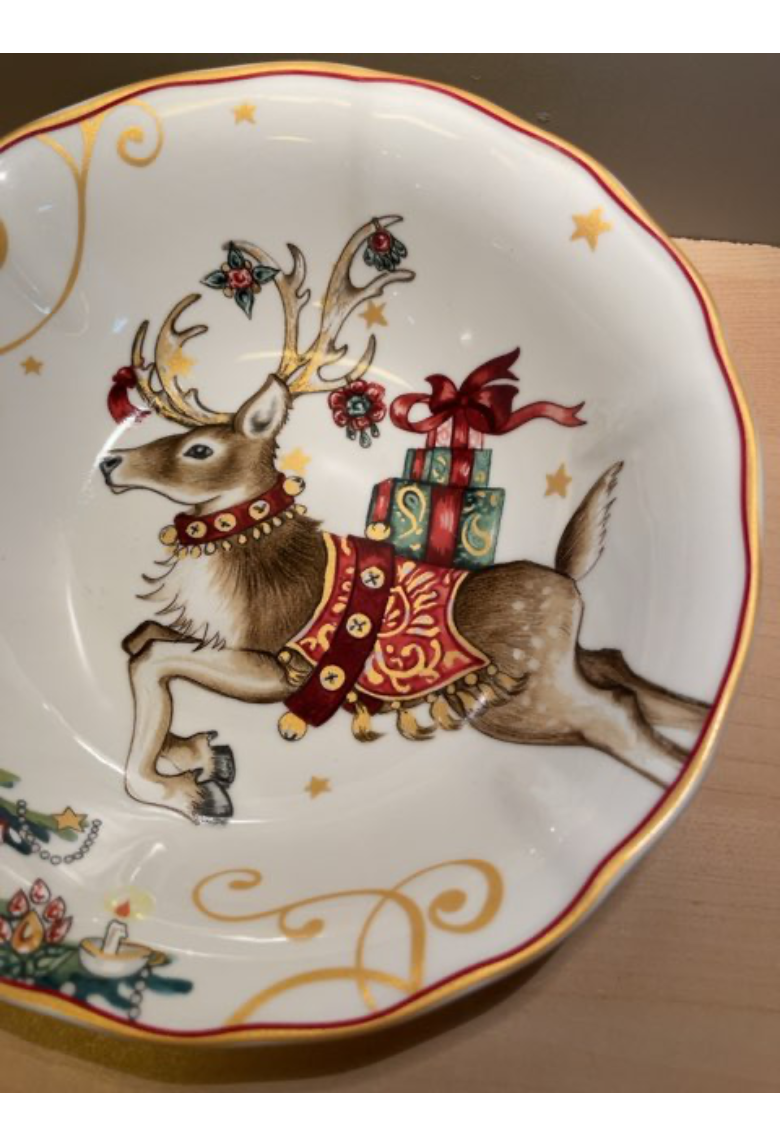 Williams Sonoma juletallerken