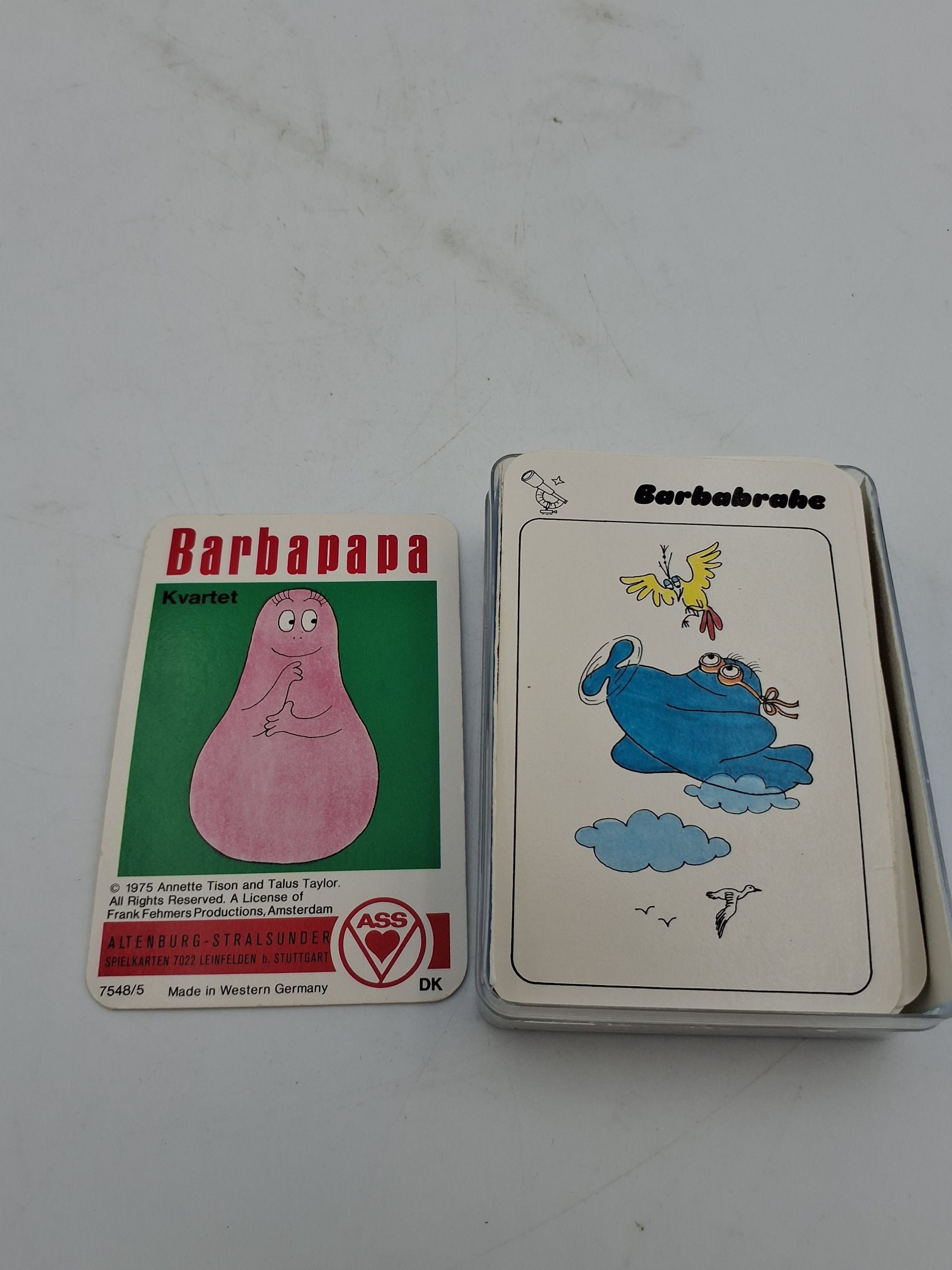 Sjældent Barbapappa kvartetspil fra 1975