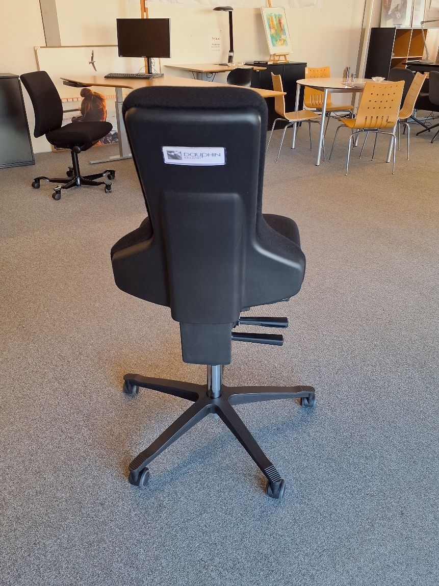 Kontorstol Dauphin, sort 5076