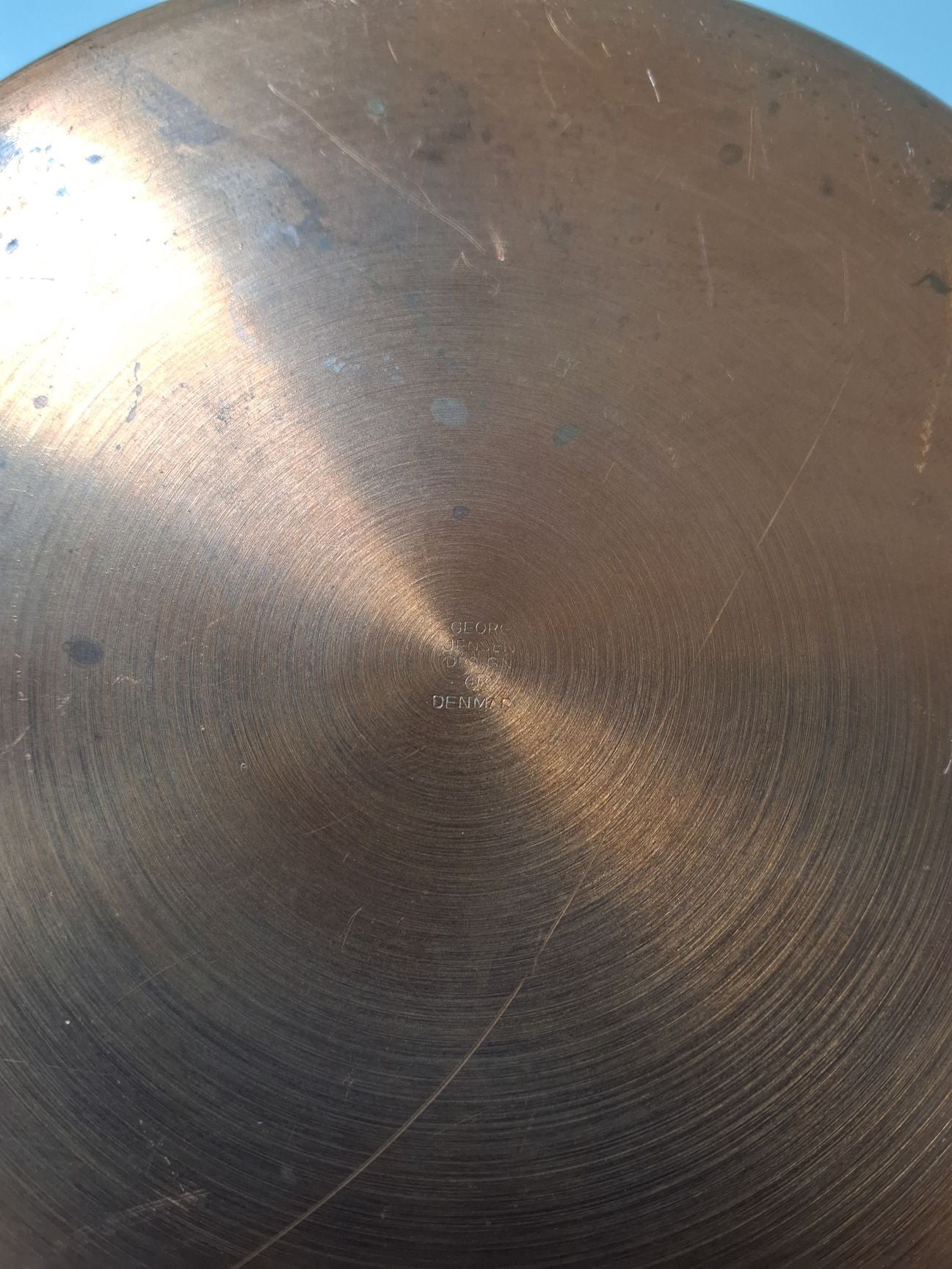 Georg Jensen 14 cm kasserolle kobber