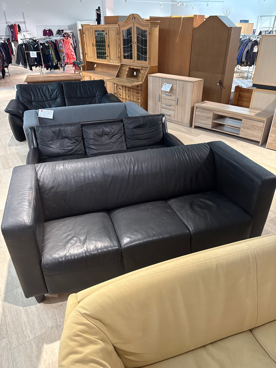 Sofa 3. Pers. Sort