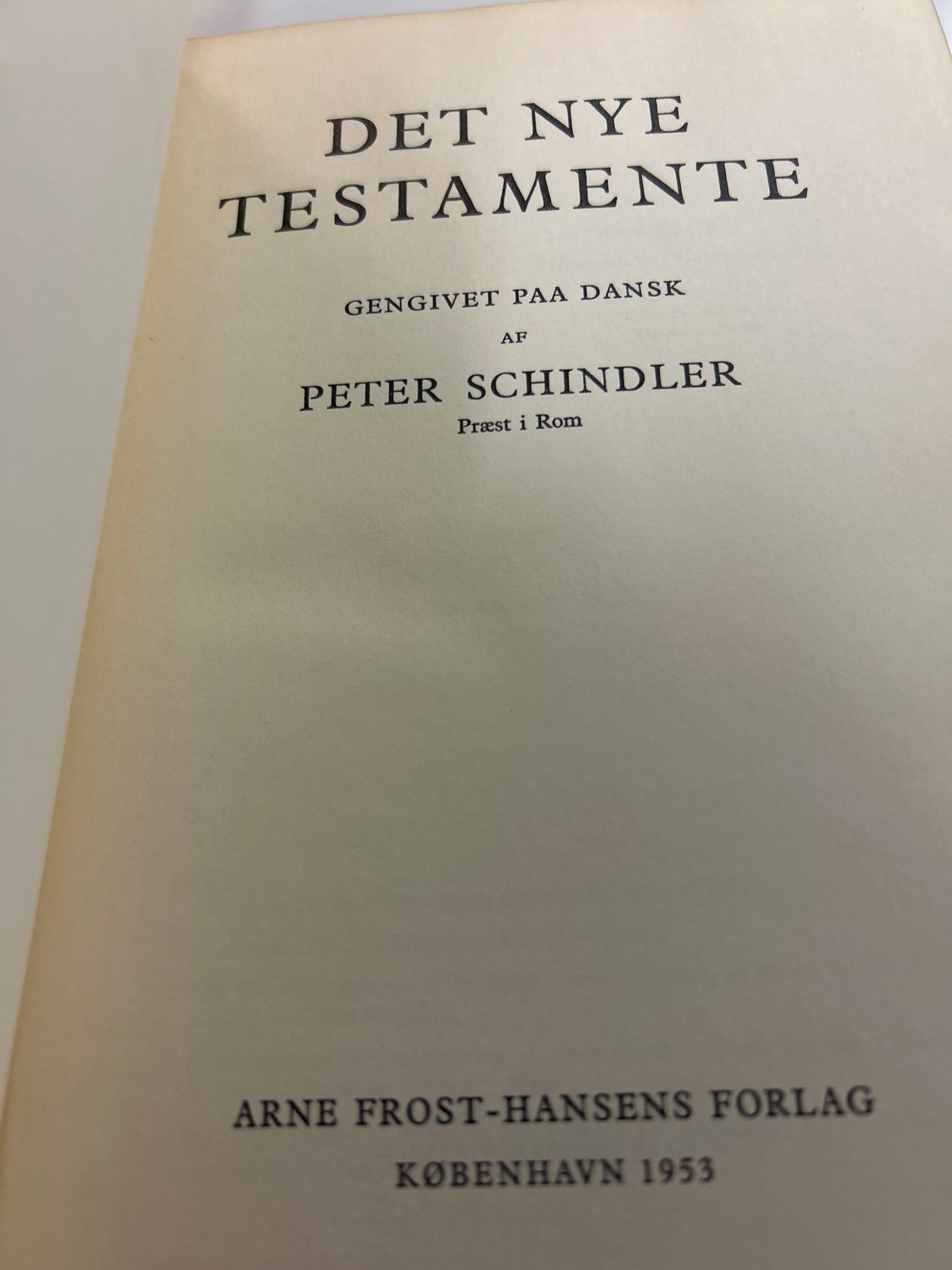Det nye testamente 2 bind