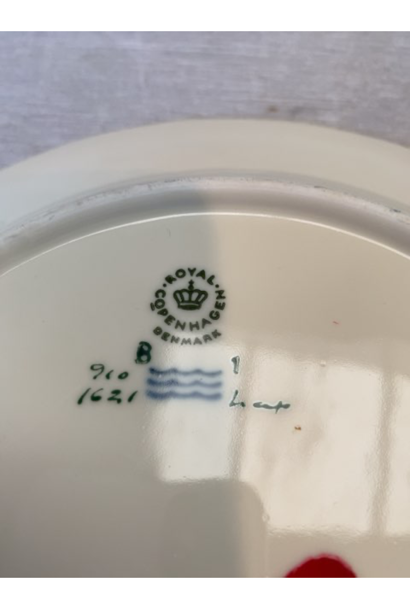 Royal Copenhagen tallerken