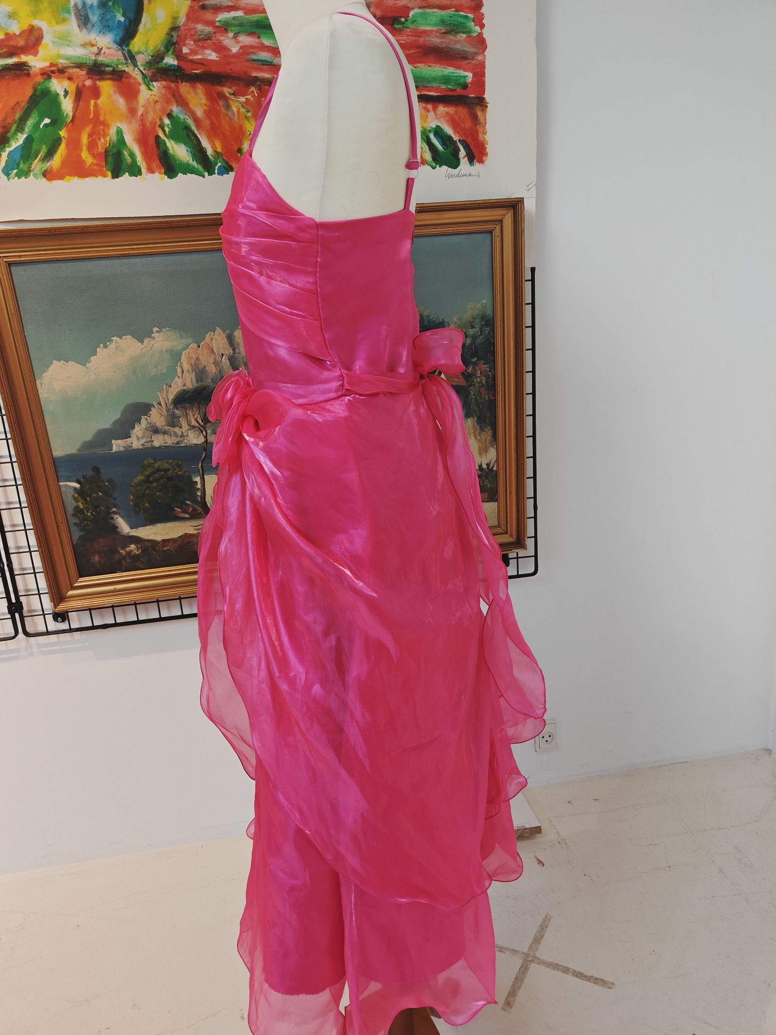 Selskabskjole pink