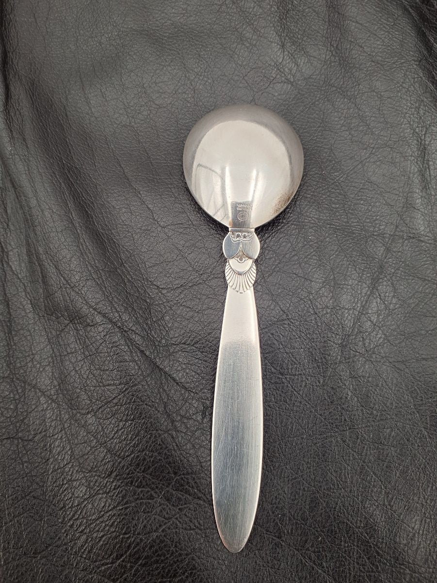 Georg jensen kaktus marmeladeske, sterling sølv