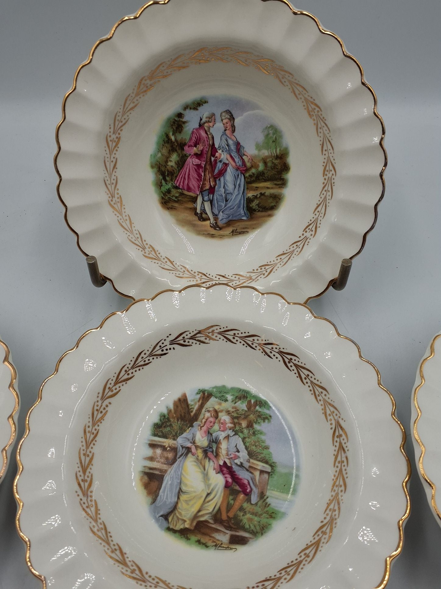 Vintage engelske skåle