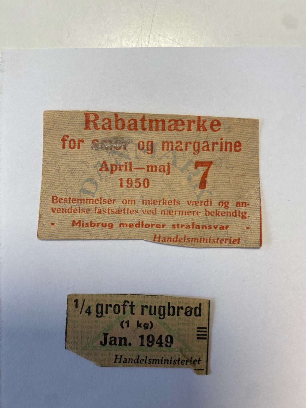 Rationeringsmærker 21