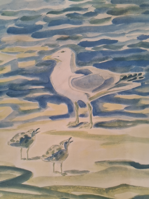 Plakat: Strandfugle