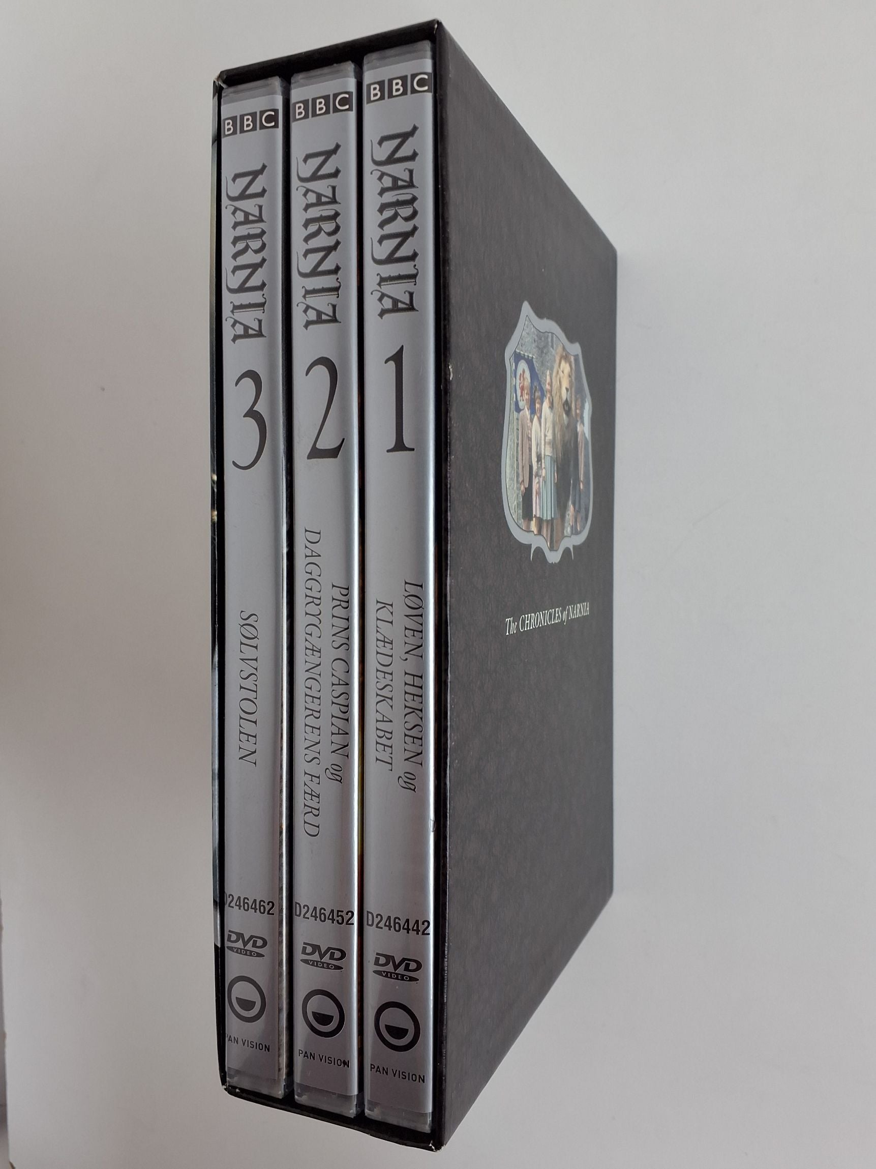 Dvd Narnia trilogien