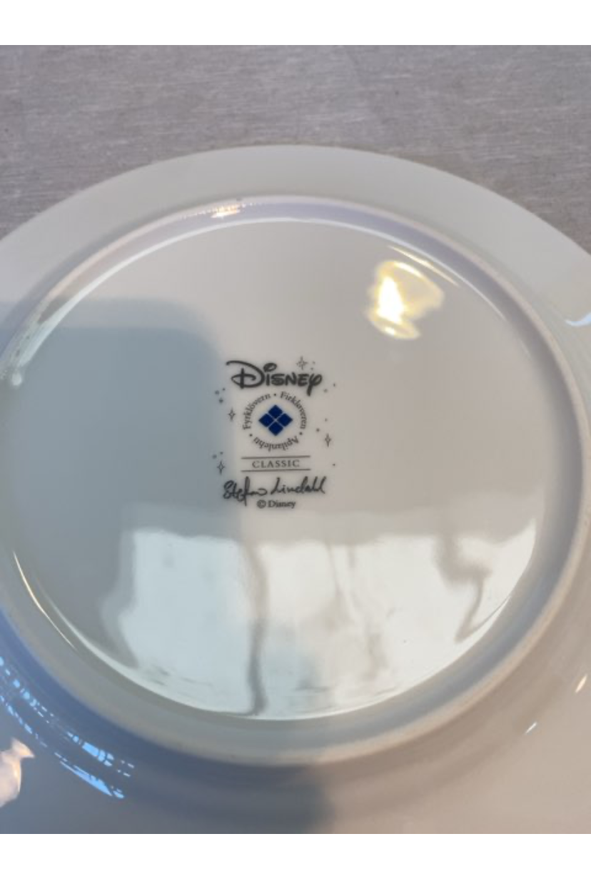Disney frokost tallerken