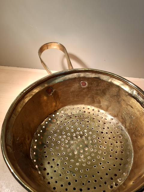 Messing dørslag