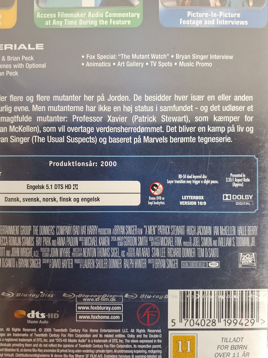 Blu-ray: X-Men (2000)