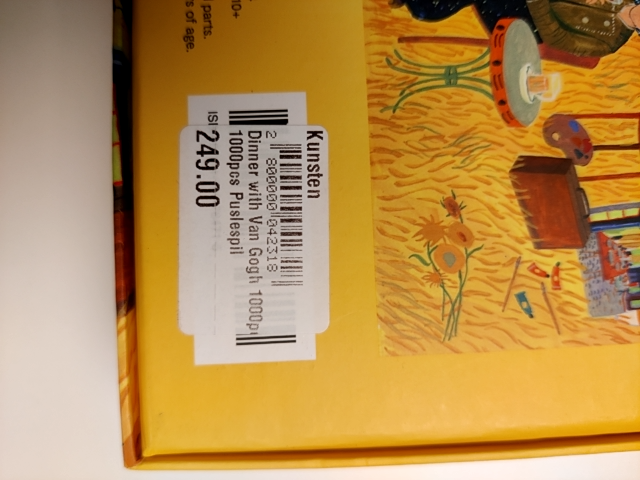 Van Gogh puslespil