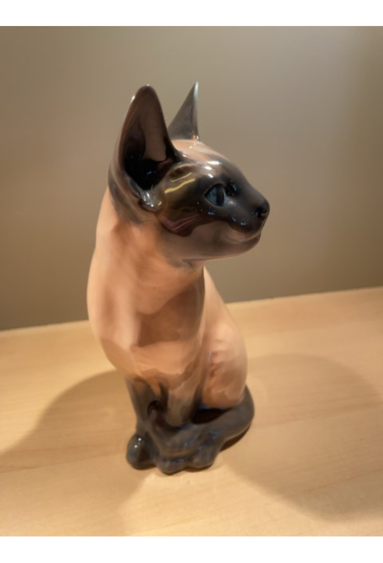 Siameserkat Royal Copenhagen