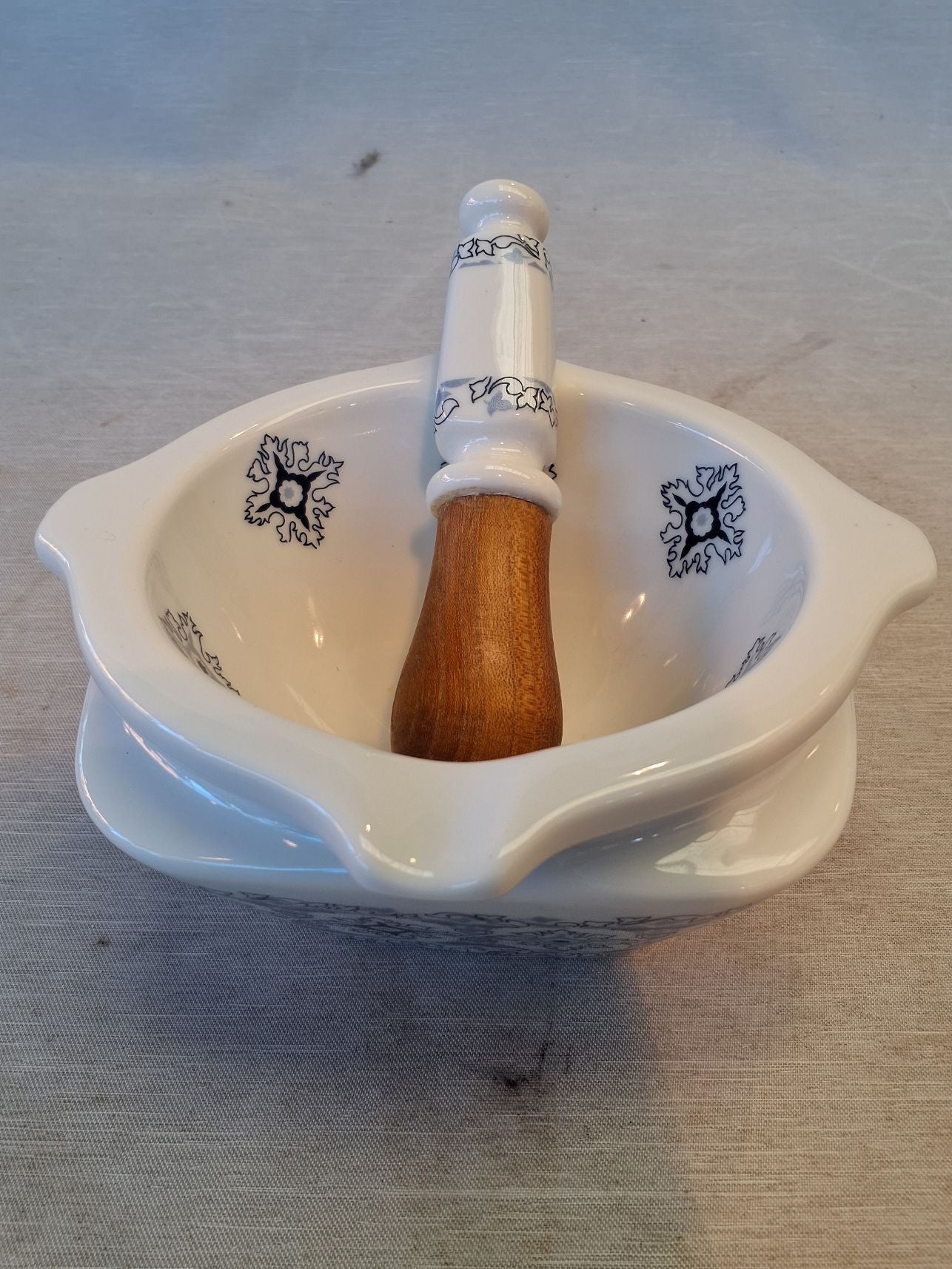 Vintage Porcelæn Morter