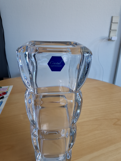 Glasvase, Crystal  Copenhagen