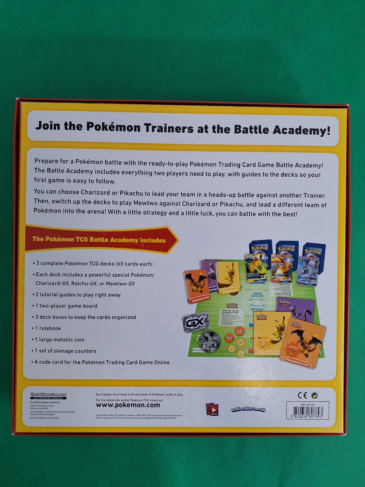 Pokemon Battle Academy 2020