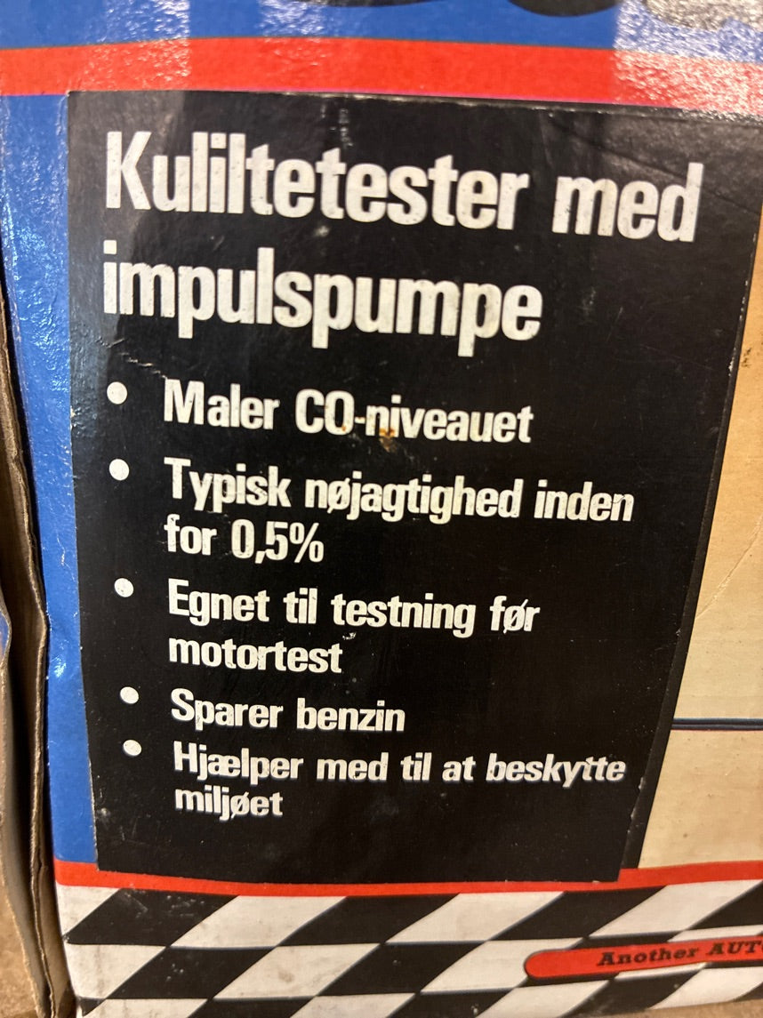 Gastester Gunson gas og kulilte tester