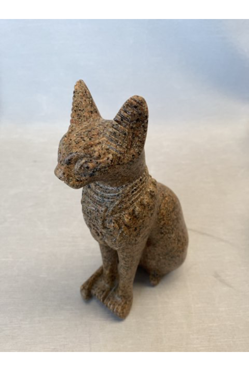 Egyptisk sten kat