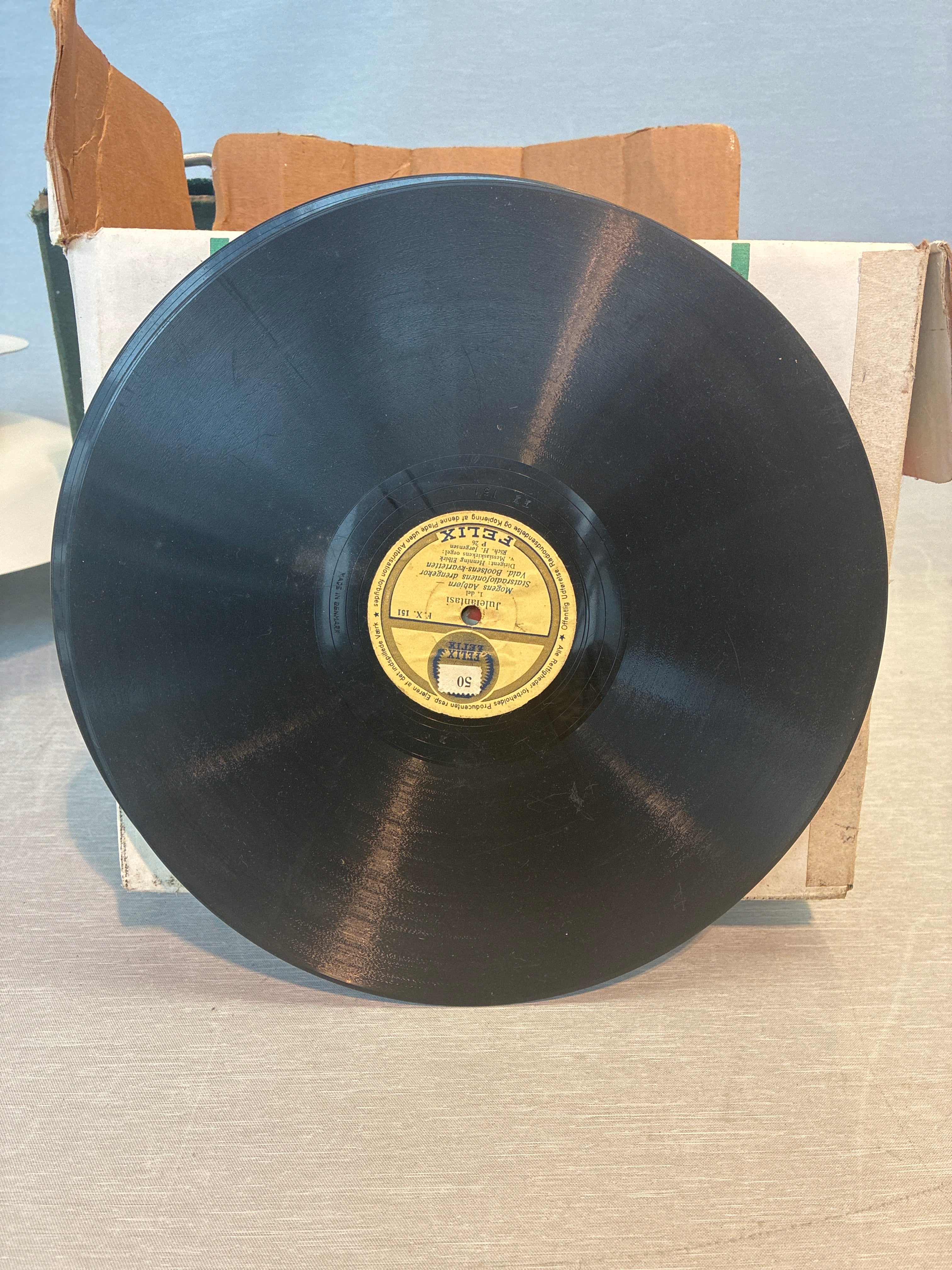 Vintage Rejsegrammofon