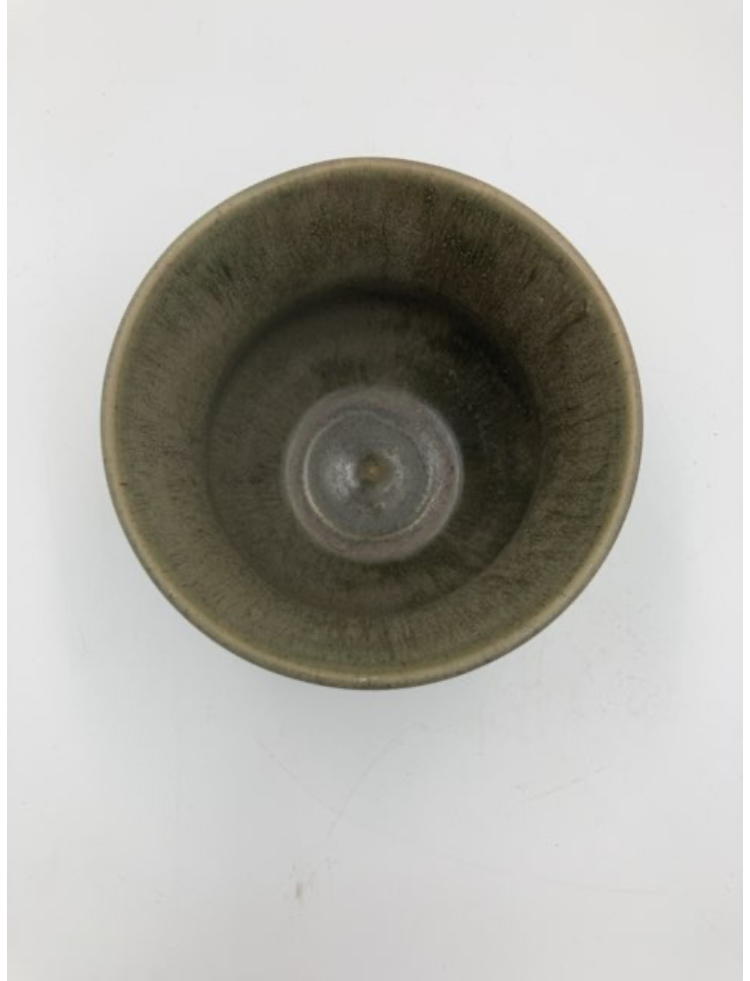 Grøn keramik vase