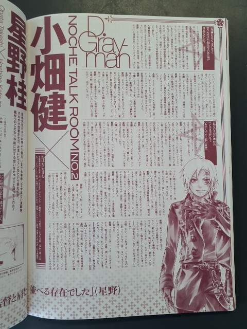 D. Gray man illustrations