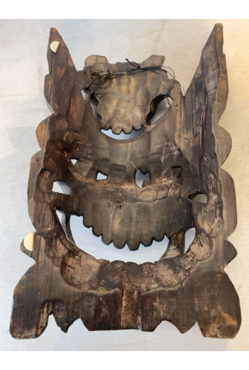 Asiatisk træ maske