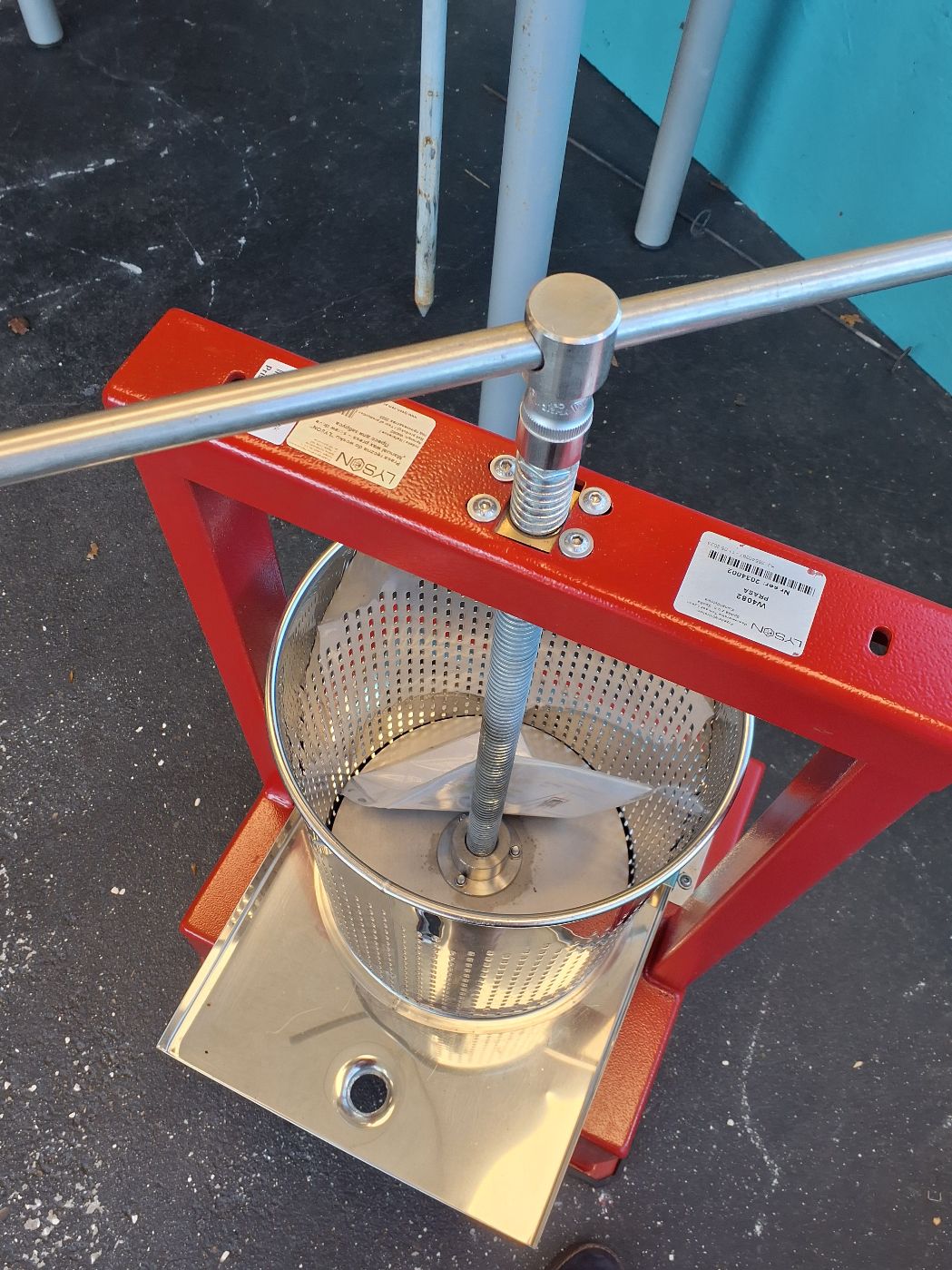 Æblepresser.