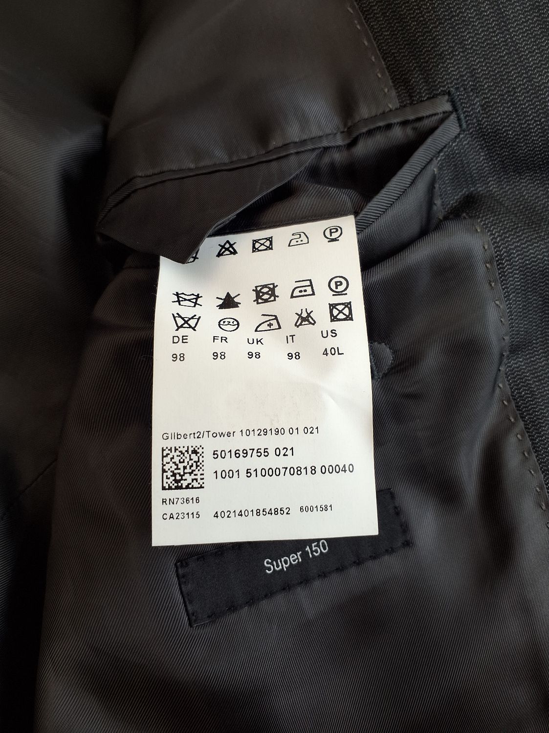 Boss - Hugo Boss Habitjakke