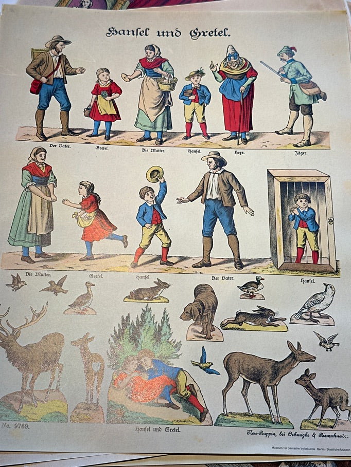 Papirteater - Hans og Grethe